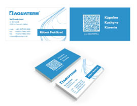 Aquaterm - Tvorba a tlač vizitiek